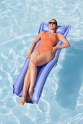 Bestway - Inflatable Lounge Float, Lila (1)