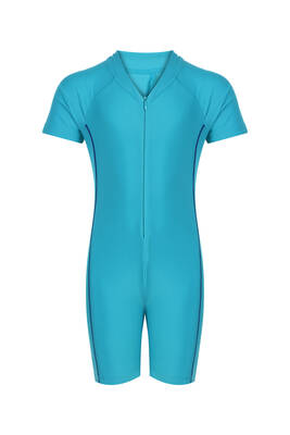 Remsa - Jumpsuit Short Sleeved Shorts Child Baby Swimsuit 5155 Turquoise Remsa - Jumpsuit Short Sleeved Shorts Child Baby Swimsuit 5155 Turquoise