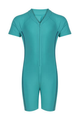 Remsa - Jumpsuit Short Sleeved Shorts Kids Baby Swimsuit 5155 Mint Remsa - Jumpsuit Short Sleeved Shorts Kids Baby Swimsuit 5155 Mint