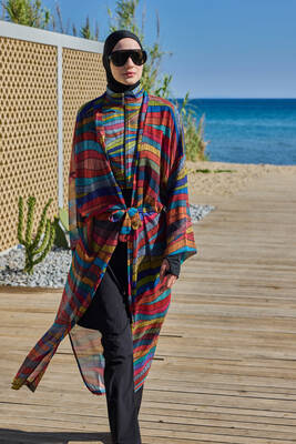 Remsa - Kaftan Kimono Pareo Overlay for Modest Swimwear (1)