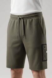 Remsa - Khaki Knit Casual Shorts