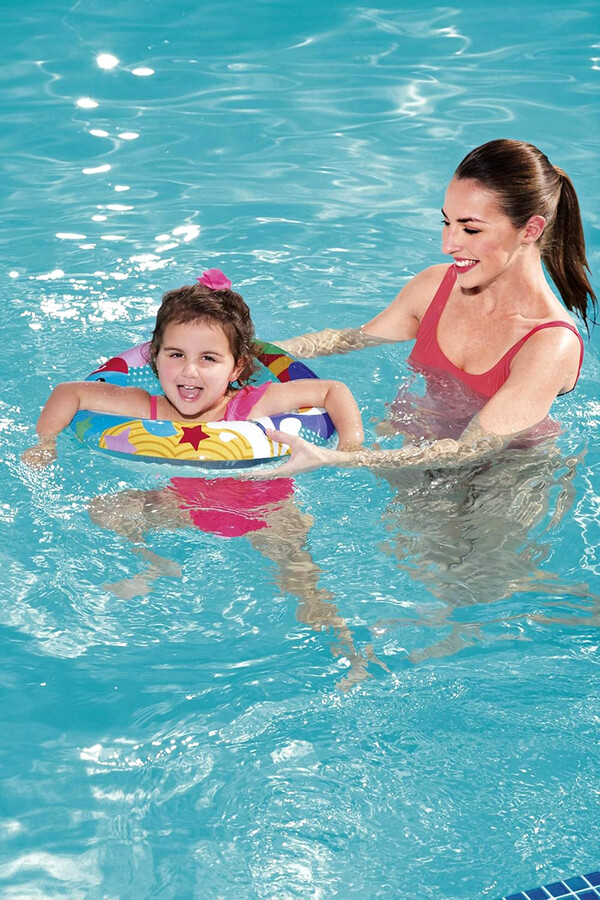 Kids 3-6 Year Inflatable Water Float 01 Blue - Thumbnail