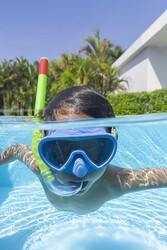 Bestway - Kids 3+ Diving Goggle Mask Snorkel Set 01 Green