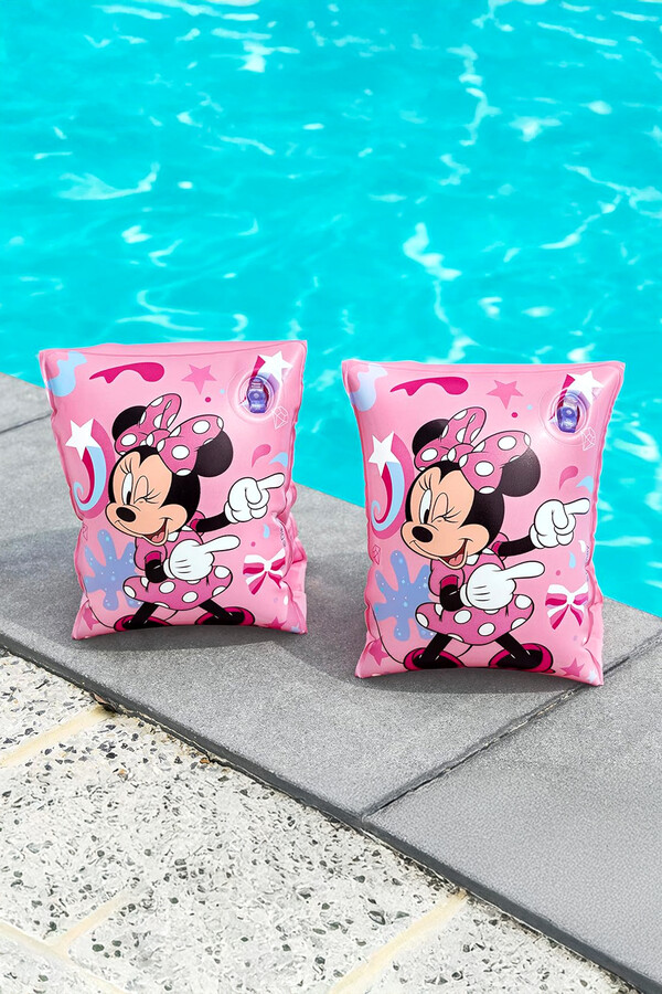 Kids' Inflatable Arm Float Minnie Mouse Print - Thumbnail