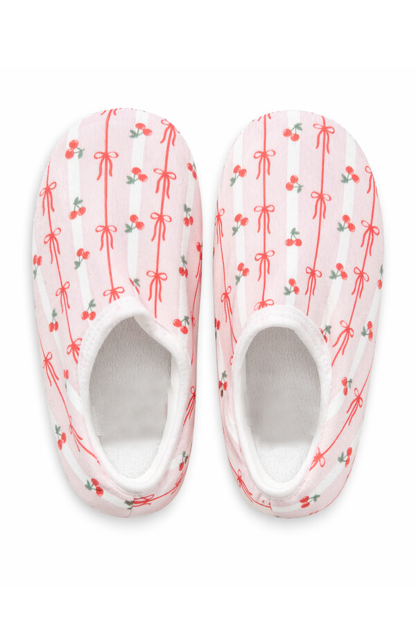 Kids Non-Slip Sea and Pool Water Shoes 10 Pink01 - Thumbnail