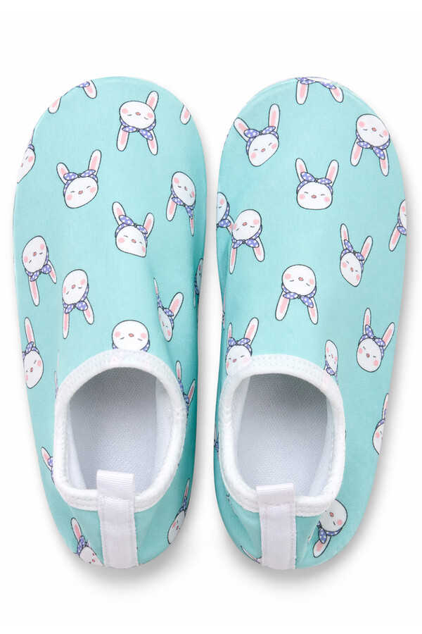 Kids Non-Slip Sea and Pool Water Shoes 14 Mint - Thumbnail