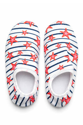 Remsa - Kids Starfish Pattern Non-Slip Sea and Pool Water Shoes 05 White (1)