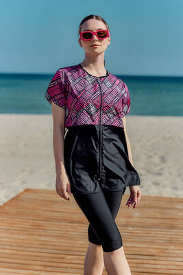 Remsa Mayo - Kısa Kollu Yarı Kapalı Mayo Sude R2801 (1) Remsa Mayo - Kısa Kollu Yarı Kapalı Mayo Sude R2801 (1)