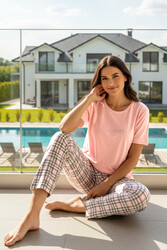 Remsa - Ladies' Short Sleeve Pajama Set 0262 Pink