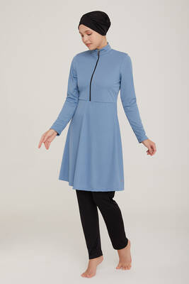 Rozamay - Likralı Tam Kapalı Tesettür Mayo Maysız Düz 9020 İndigo Remsa Mayo (1) Rozamay - Likralı Tam Kapalı Tesettür Mayo Maysız Düz 9020 İndigo Remsa Mayo (1)