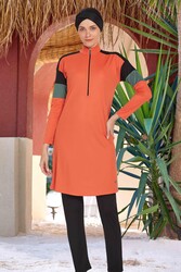Rozamay - Lycra Full Cover Burkini Merlin 9241 Cinnamon