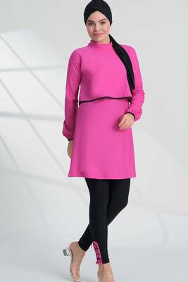 Remsa - Lycra Full-Coverage Modest Swimsuit 2238 Sena Fuchsia (1) Remsa - Lycra Full-Coverage Modest Swimsuit 2238 Sena Fuchsia (1)