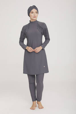 Remsa - Lycra Fully Covered Hijab Swimsuit Ramira 4105 Anthracite Remsa Swimsuit (1) Remsa - Lycra Fully Covered Hijab Swimsuit Ramira 4105 Anthracite Remsa Swimsuit (1)