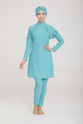 Remsa - Lycra Fully Covered Hijab Swimsuit Ramira 4105 Mint Remsa Swimsuit (1) Remsa - Lycra Fully Covered Hijab Swimsuit Ramira 4105 Mint Remsa Swimsuit (1)