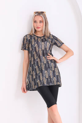 Remsa - Lycra Half-Closed Swimsuit 2415 Helen Black Remsa - Lycra Half-Closed Swimsuit 2415 Helen Black