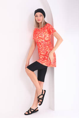 Remsa - Lycra Half-Closed Swimsuit 2415 Helen Orange (1) Remsa - Lycra Half-Closed Swimsuit 2415 Helen Orange (1)