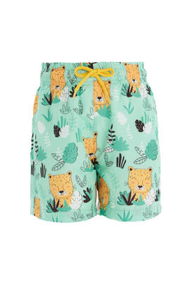 Neopy - Marine Shorts Aslan Boy Child Baby Remsa Swimwear Marlin 3 S105 Mint