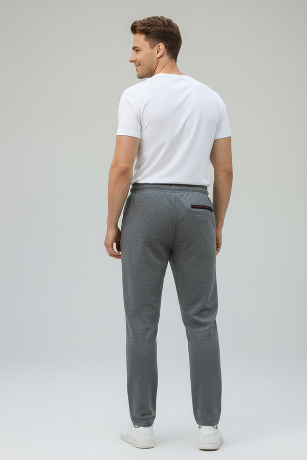 Men's 3-Pocket Elastic Waist Jogger Pants 5059 Anthracite - Thumbnail