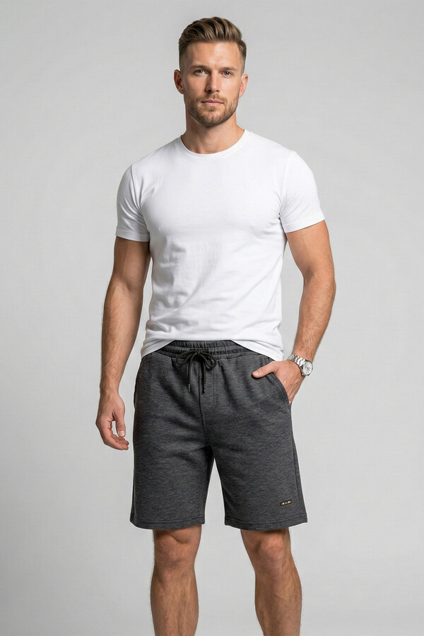 Men's Capri Shorts 2178 in Anthracite - Thumbnail