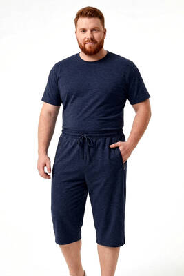 Remsa - Men's Capri Shorts 5060 in Navy (1)