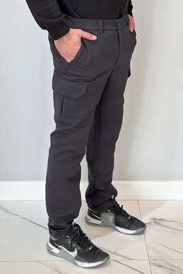 Remsa - Men's Cargo Pocket Raised Trousers REA-9707 Navy Blue (1) Remsa - Men's Cargo Pocket Raised Trousers REA-9707 Navy Blue (1)