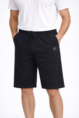 Remsa - Men's Cotton 3-Pocket Capri Shorts 377 Black (1)