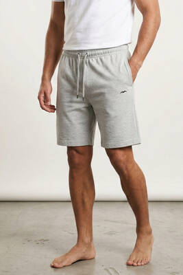 Remsa - Men's Grey Cotton Capri Shorts 392 (1)