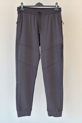 Remsa Spor - Men's Diver Fabric Cuffed Bottoms with 4 Pockets Sweatpants 6985 Anthracite
