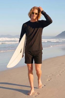Remsa - Men's Long Sleeve Swimwear Top and Shorts Set (1)