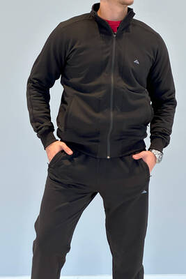 Remsa Sportswear - Men's Lycra Jersey Tracksuit Set 3714 Black
