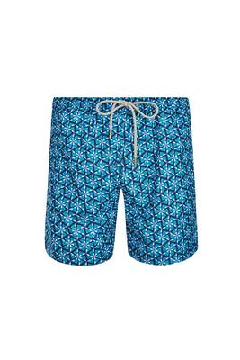 Lapieno - Men's Ocean Pool Shorts Patterned Bantly S267 Light Navy Lapieno - Men's Ocean Pool Shorts Patterned Bantly S267 Light Navy