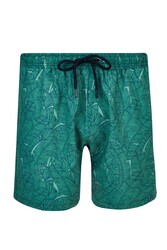 Lapieno - Men's Ocean Pool Shorts Patterned Luke S281 Khaki