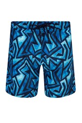 Lapieno - Men's Ocean Pool Shorts Patterned Robyn S252 Dark Navy