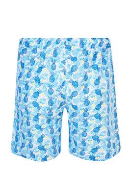 Lapieno - Men's Patterned Ocean Pool Shorts Ross S260 Blue (1) Lapieno - Men's Patterned Ocean Pool Shorts Ross S260 Blue (1)