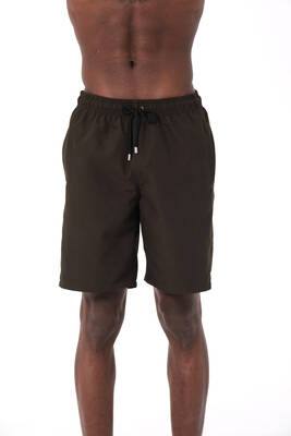 Remsa - Men's Pool and Beach Knee-Length Shorts 2206 Khaki (1) Remsa - Men's Pool and Beach Knee-Length Shorts 2206 Khaki (1)