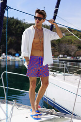 Remsa Mayo - Men's Pool Sea Shorts Patterned 190