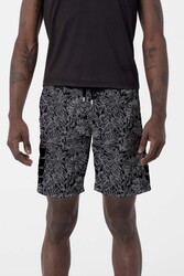 Remsa Mayo - Men's Pool Swim Shorts Patterned 243 Black