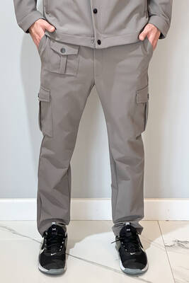 Remsa - Men's Snap-Button Pants 24720 Taupe (1)