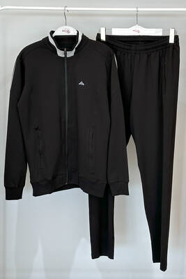 Remsa - Men's Stretch Cotton Tracksuit Set 3715 Black Remsa - Men's Stretch Cotton Tracksuit Set 3715 Black