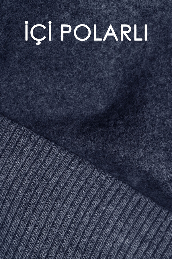 Men's Elastic Waist Sweatpants with Ankle Length and Three-Thread Yarn - Thumbnail