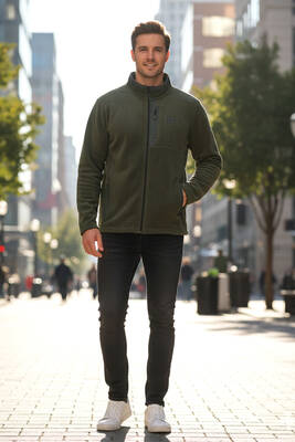 Remsa - Men's Zip-Front Polar Full-Coverage Jacket (1)