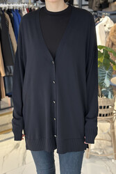 Remsa - Mercerized Knit Cardigan 10482 Black