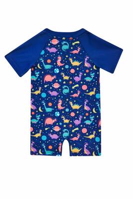Neopy - Merlin 5530 Dark Navy Short Sleeve Shorty Baby Swimsuit (1) Neopy - Merlin 5530 Dark Navy Short Sleeve Shorty Baby Swimsuit (1)
