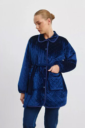Remsa - Merwish Velvet Jacket 1153 Navy Blue
