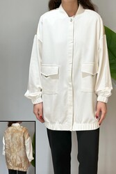 Missemramiss - Missemramiss Special Kap Ceket 4619 Ekru