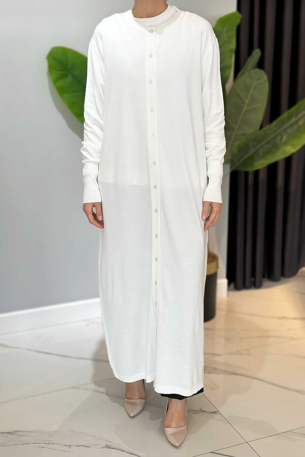 Missemramiss - Missemramiss Strano Specialle Cardigan 4715 Ecru