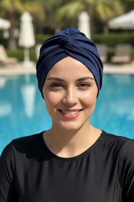 Remsa - Navy Blue Pool Sea Bonnet R-988