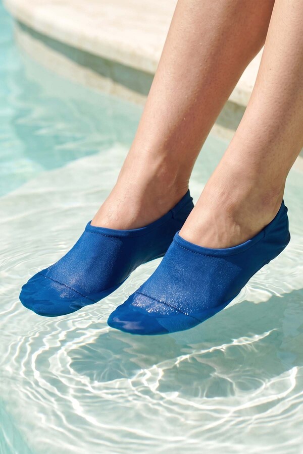 Remsa - Non-Slip Sole Pool and Beach Foot Covering 12 Light Navy