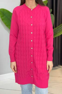 Nuss - Nuss Cardigan 305 Fuchsia