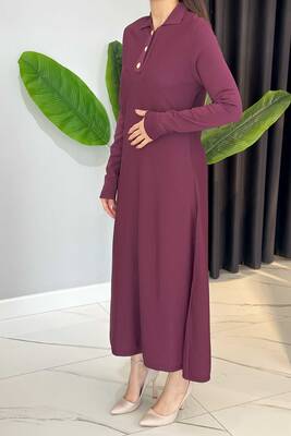 Nuss - Nuss Dress 1422 Plum (1)
